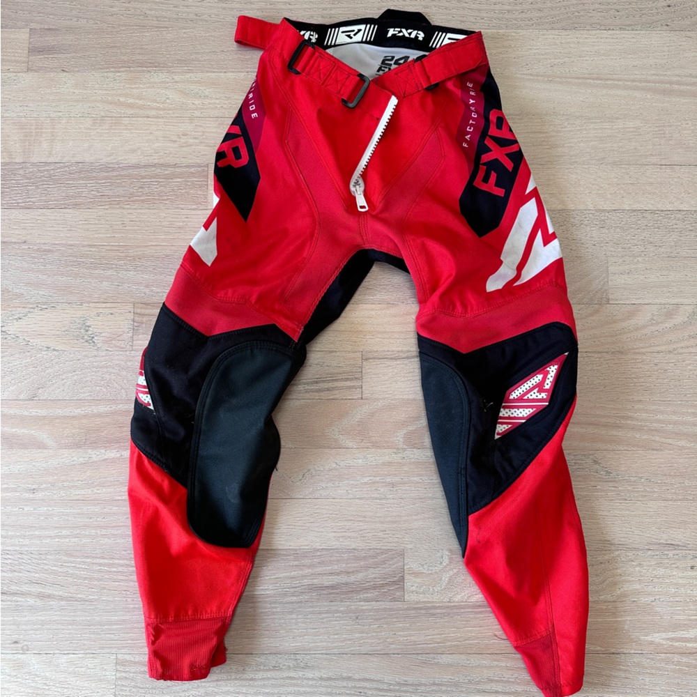 FXR - Boys Motor-cross Pants - Yth M